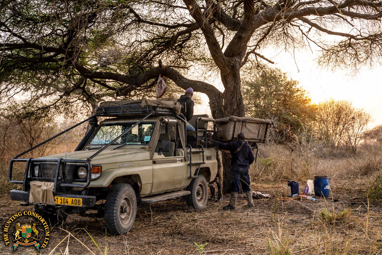Safari Truck on African Hunting Safari with Hunting Consortium