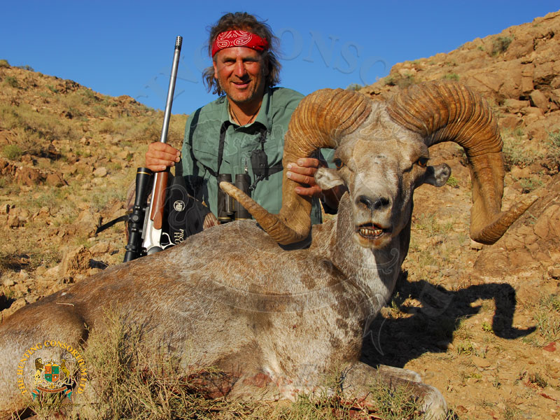 Jim Shockey Hunting Gobi Argali in Mongolia. Gobi Argali Hunting in Mongolia with Jim Shockey.