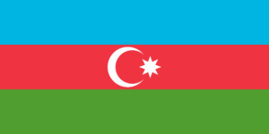 Azerbaijan Flag