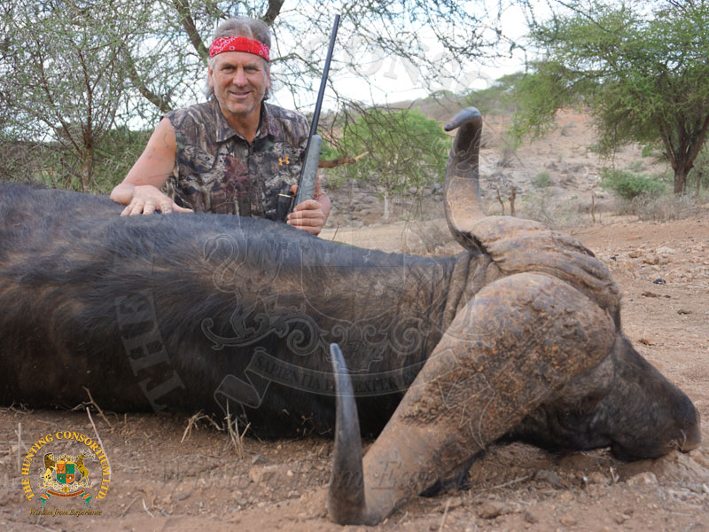 Jim Shockey Cape Buffalo Hunting in Tanzania with Hunting Consortium Buffalo Hunts in Africa Hunting