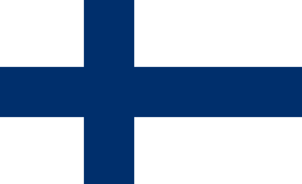 Hunting in Finland, Hunts in Finland. Flag of Finland