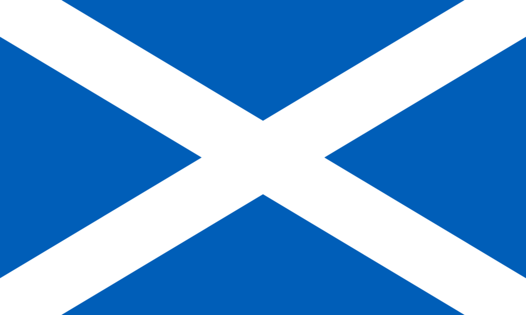 Hunting in Scotland Hunts Flag of Scotland