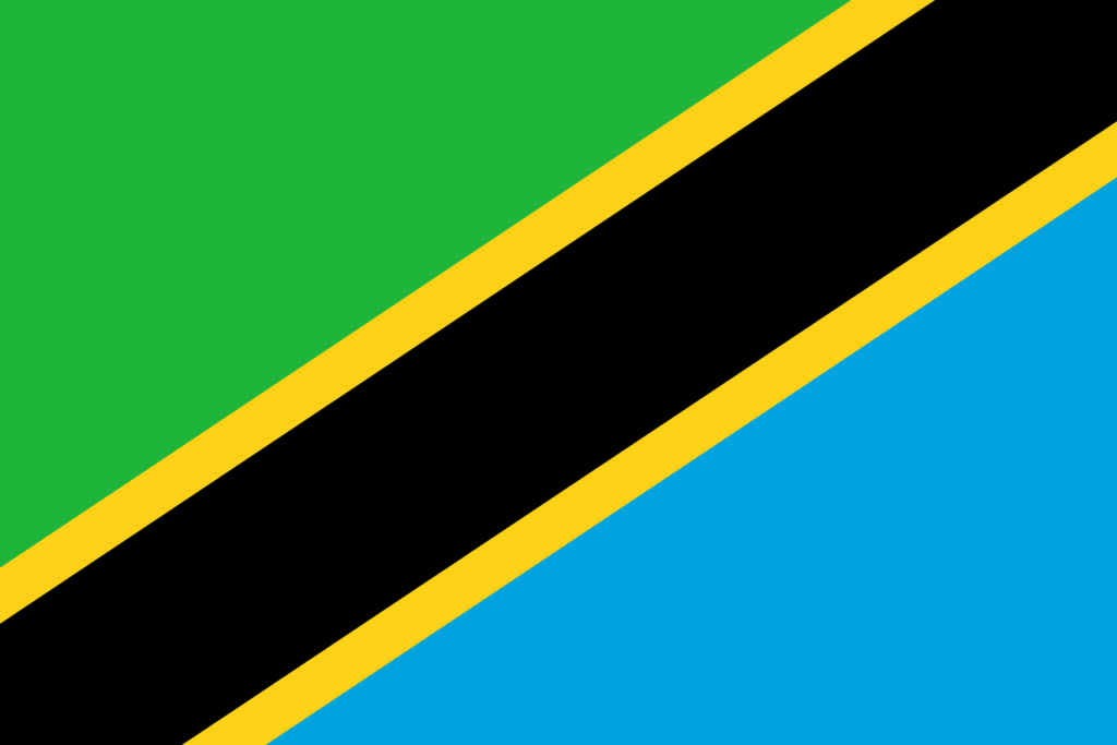 Hunting in Tanzania. Flag of Tanzania. Safari in Tanzania. Hunting Safari in Tanzania. Tanzanian Hunting Safari.