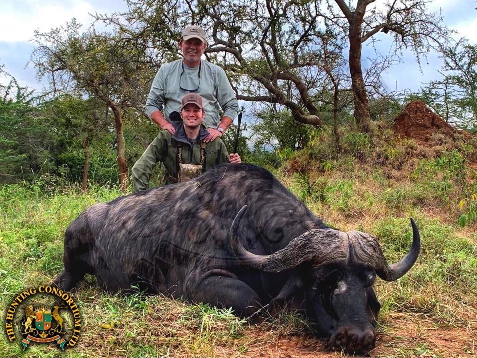 Cape Buffalo Hunting in Tanzania. The best buffalo hunting in Tanzania. Father Son Cape Buffalo Hunt in Tanzania.