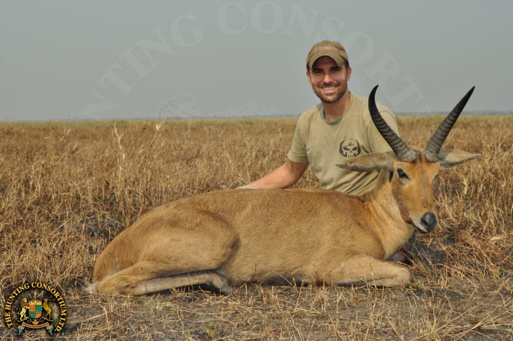 Rob Kern, Vice President of Hunting Consortium & President of IPHA with a hunted Reedbuck from Mozambique.