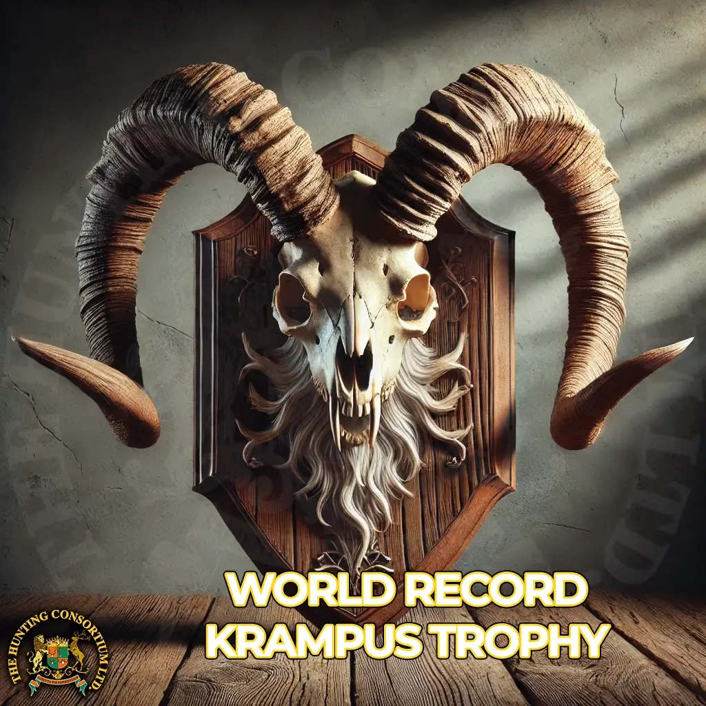 World Record Krampus Trophy